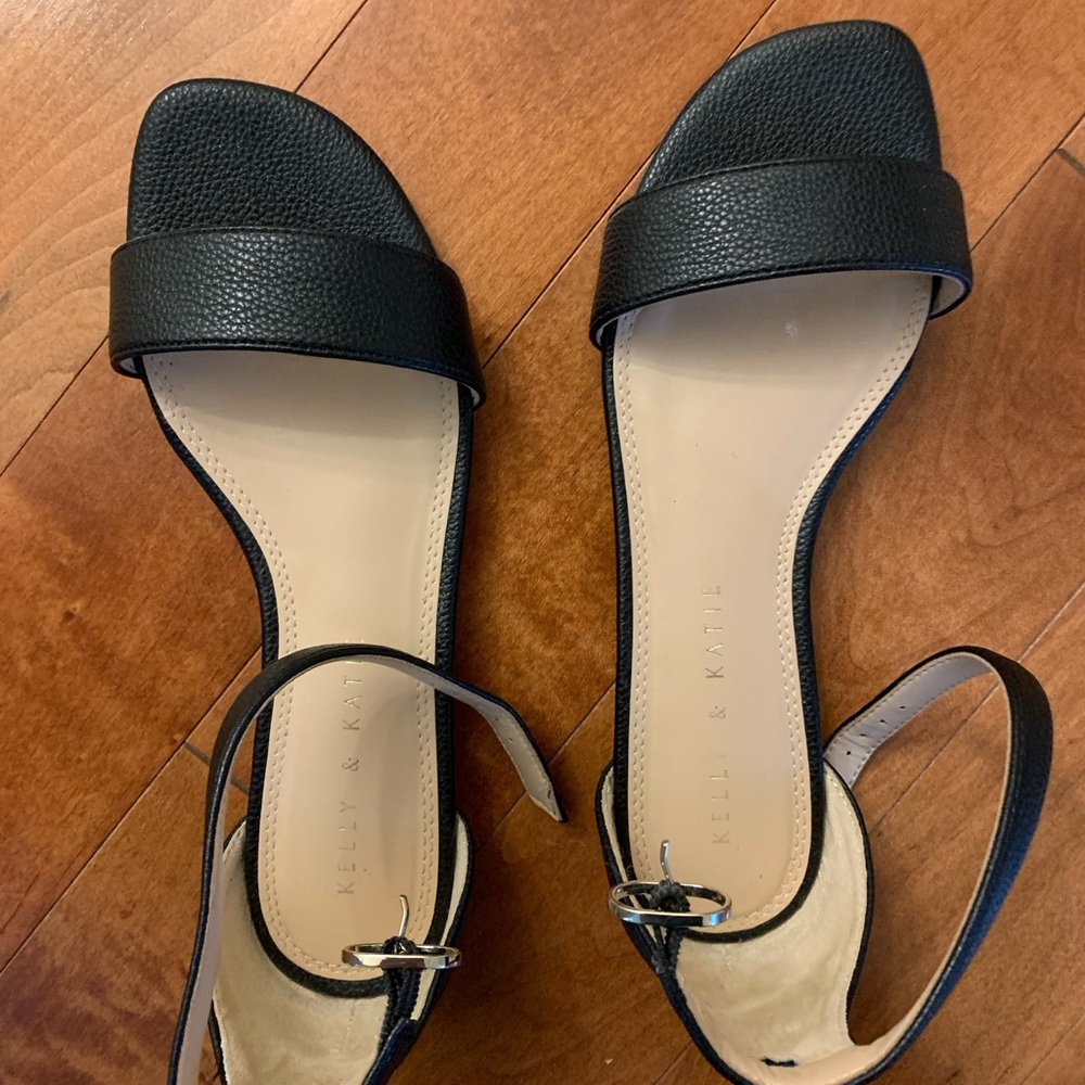 Black sandals